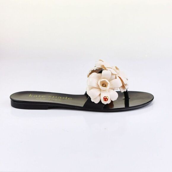 NIB Kate Spade GARDENIA Floral Sandals 7 - Picture 9 of 12